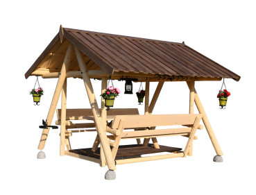 Gartenschaukel XXL Holz
